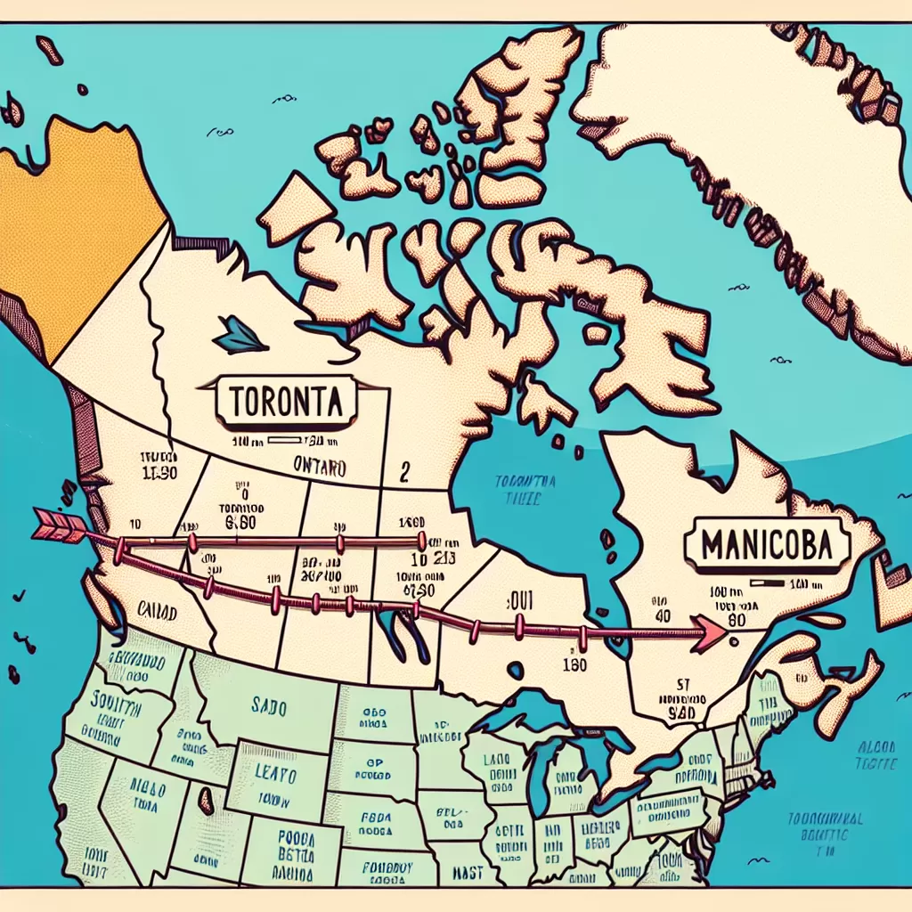 how far is manitoba from toronto