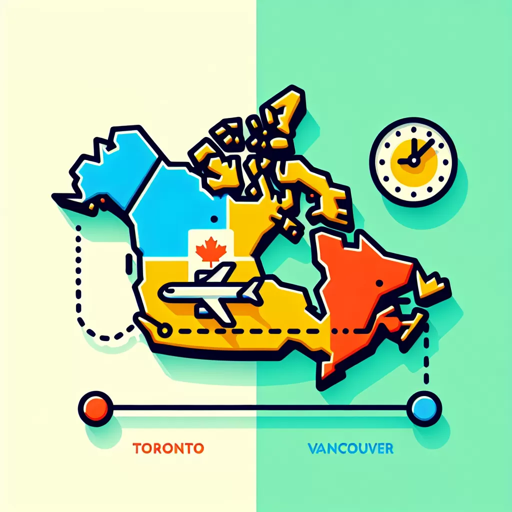 how long is a flight from toronto to vancouver