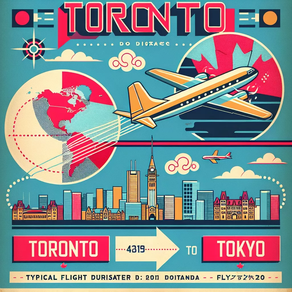 how long is the flight from toronto to tokyo