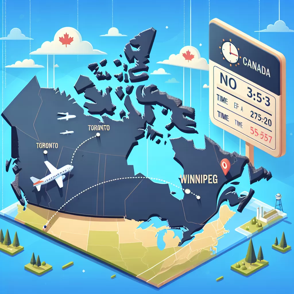 how long is the flight from toronto to winnipeg