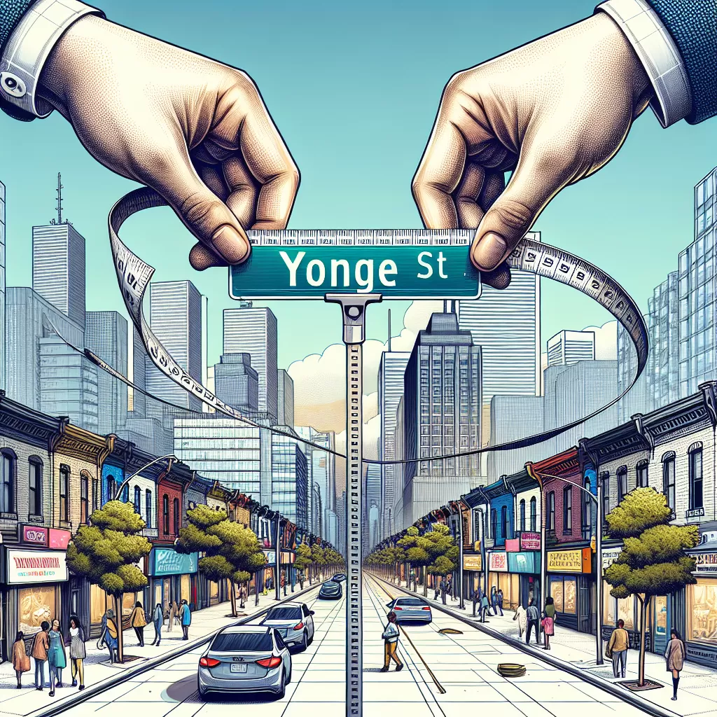 how long is yonge street in toronto