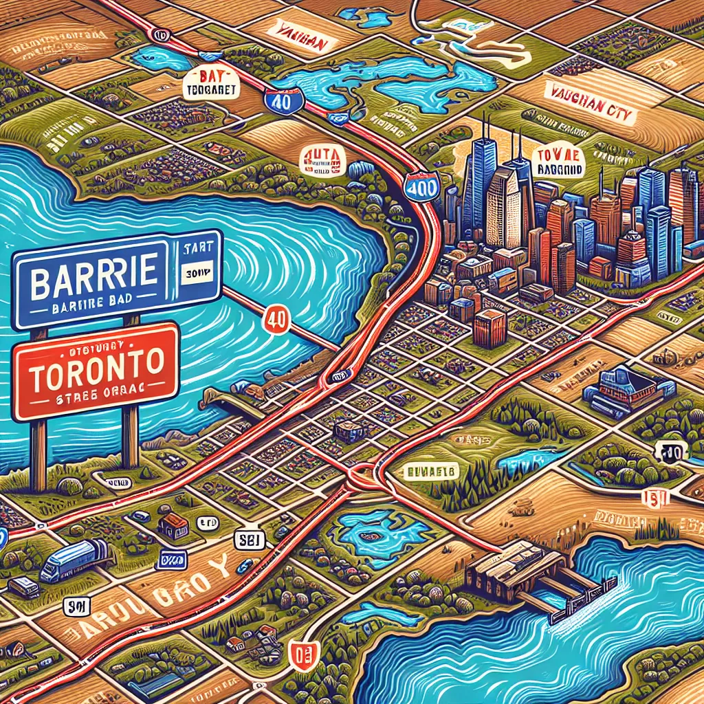 how to get from barrie to toronto