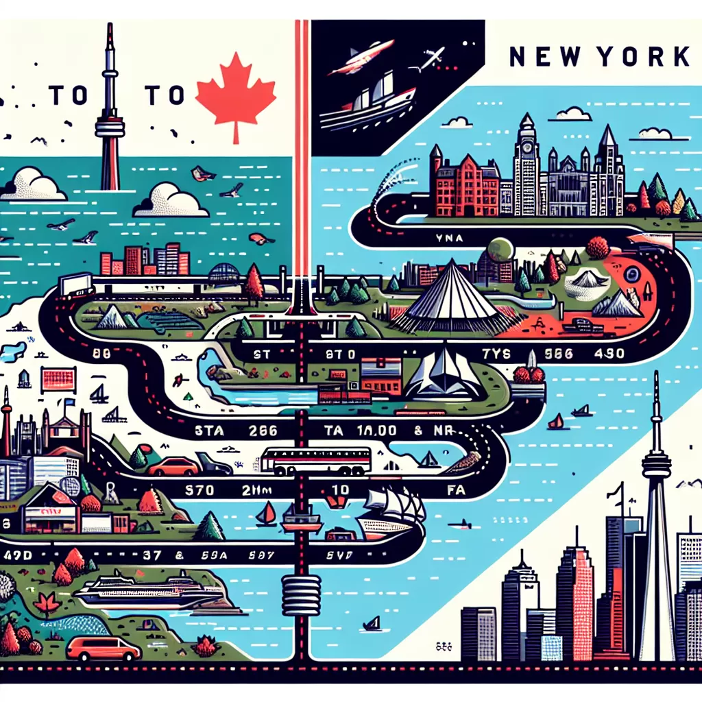 how to get to new york from toronto