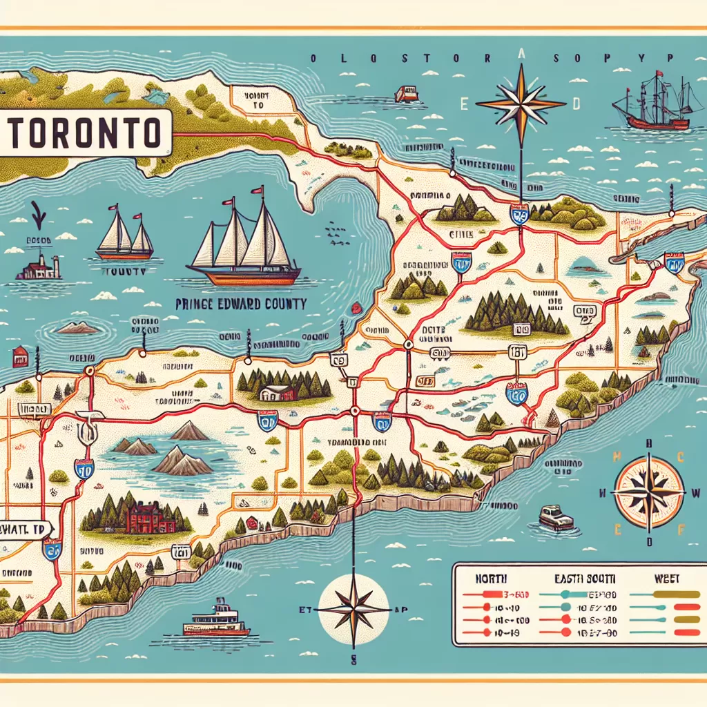 how to get to prince edward county from toronto