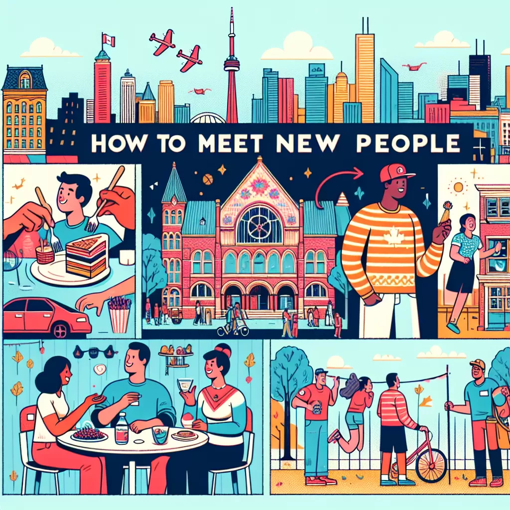 how to meet new people in toronto