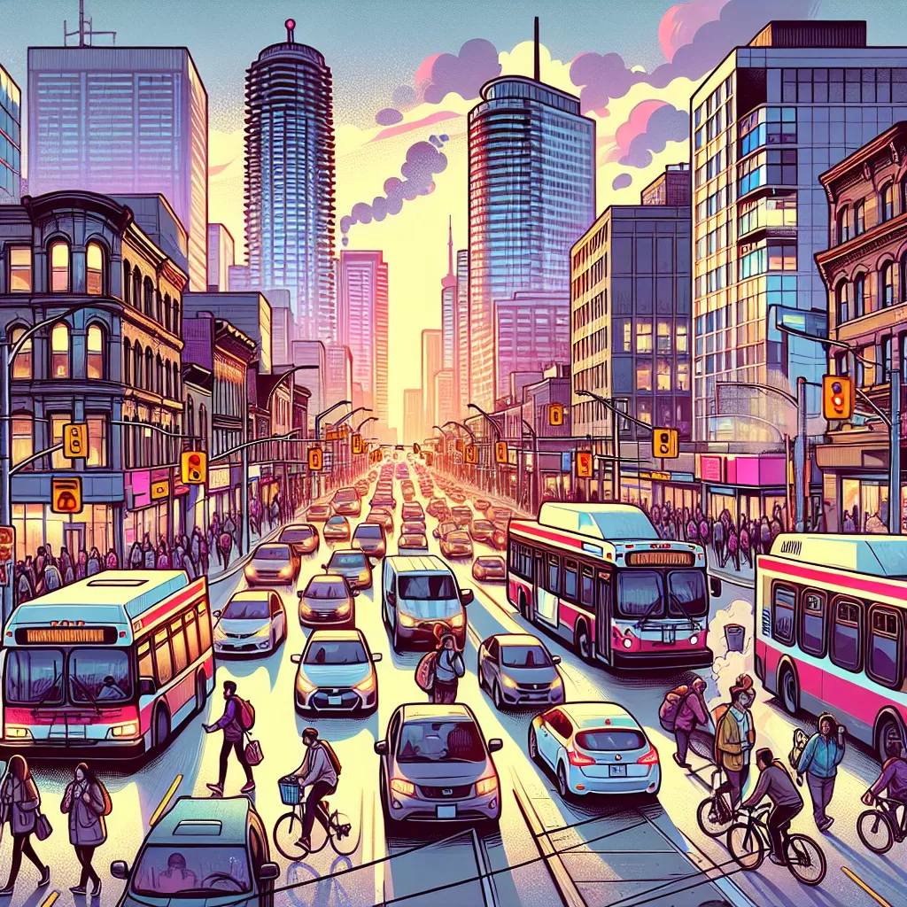 what time is morning rush hour in toronto