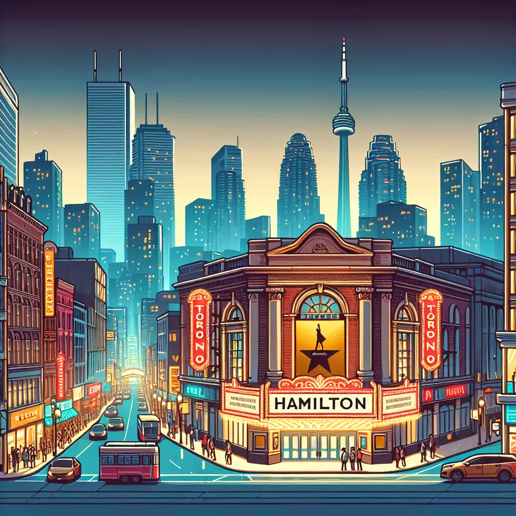 where is hamilton playing in toronto