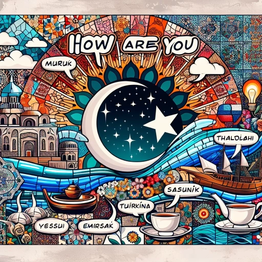 how are you in turkish