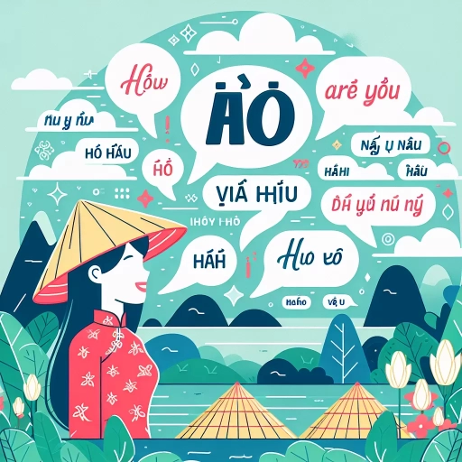 how are you in vietnamese