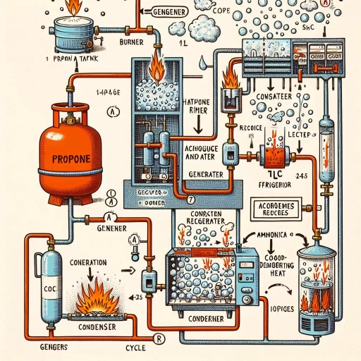 how does a propane fridge work