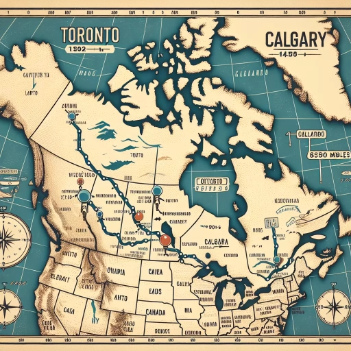 how far is calgary from toronto