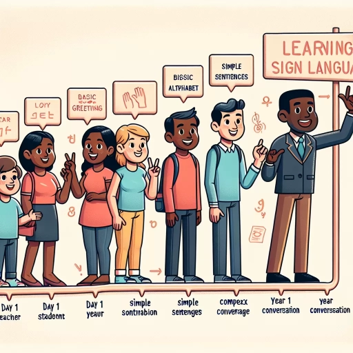 how long does it take to learn sign language