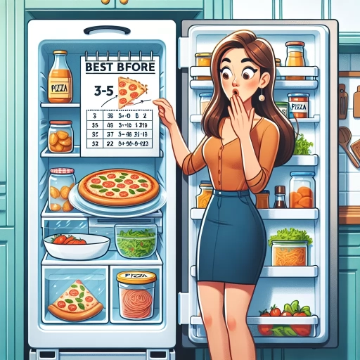 how long is pizza good for in the fridge