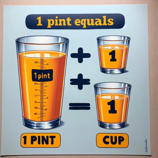 how many cups are in a pint