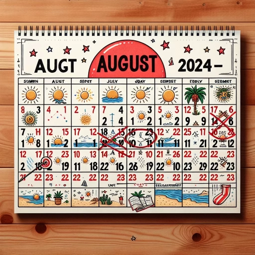 how many days until august 31 2024