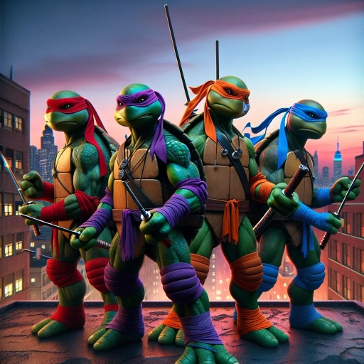 how many ninja turtles are there