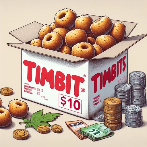 how much is a 10 pack of timbits