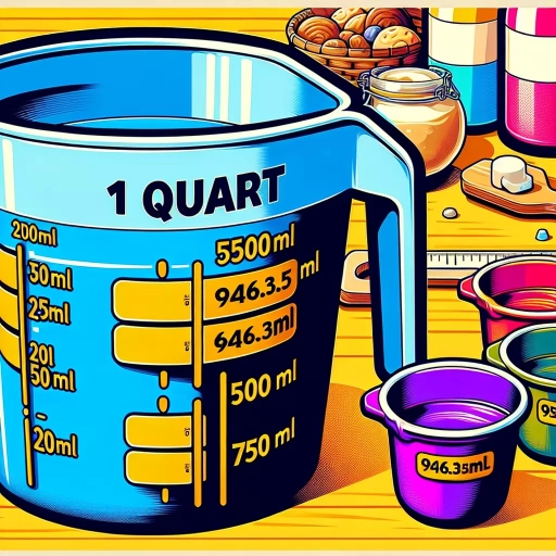 how much is a quart in ml