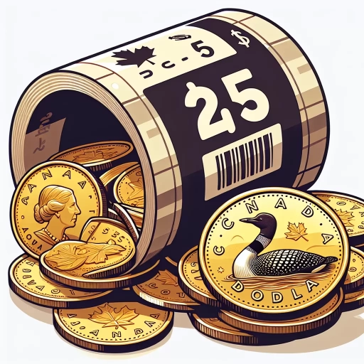 how much is in a roll of loonies