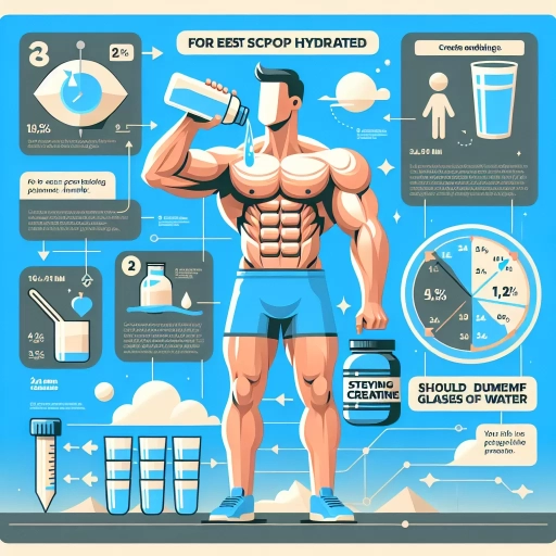 how much water should you drink with creatine