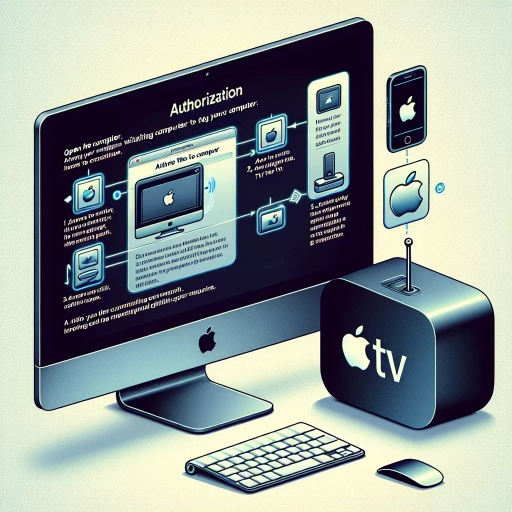 how to authorize computer apple tv