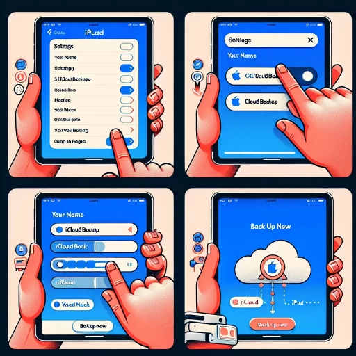how to back up ipad