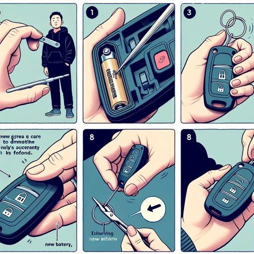 how to change key fob battery
