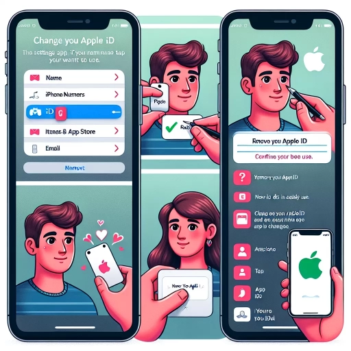 how to change my apple id