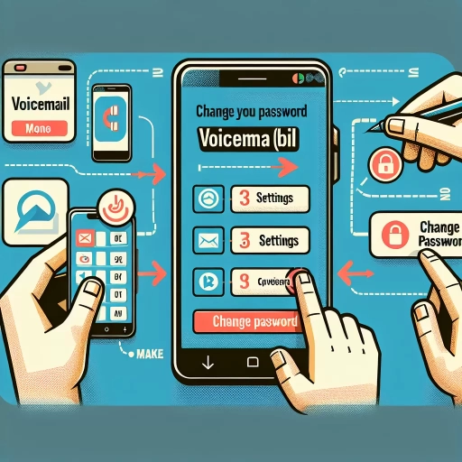 how to change voicemail password on iphone