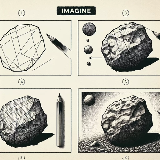how to draw a rock