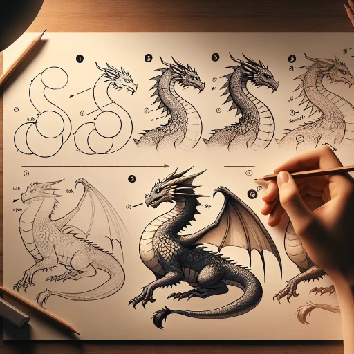 how to draw dragons