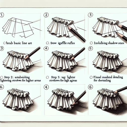 how to draw ruffles