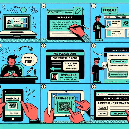 how to get ticketmaster presale code