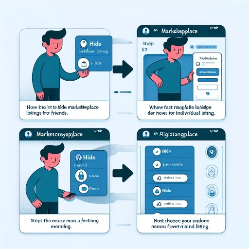 how to hide marketplace listings from friends