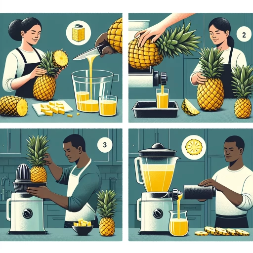 how to make pineapple juice
