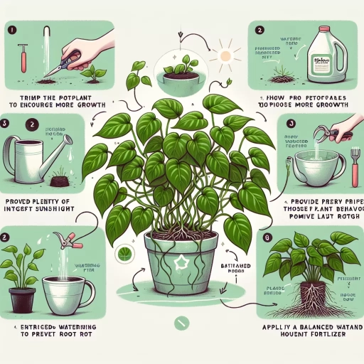 how to make pothos fuller