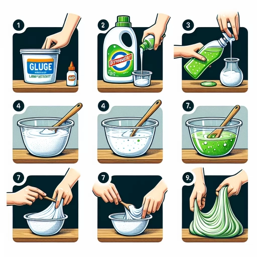 how to make slime with laundry detergent
