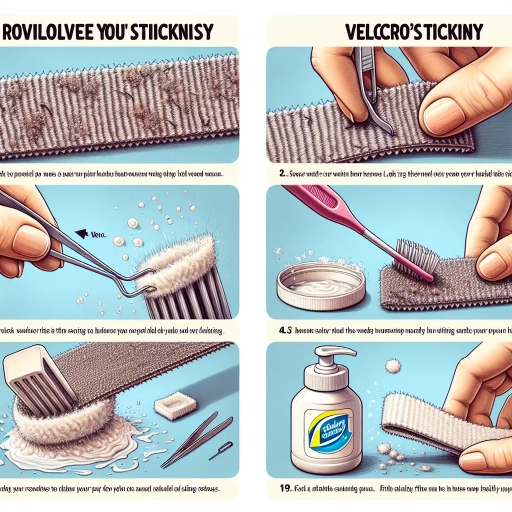 how to make velcro sticky again