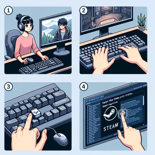 how to open steam overlay