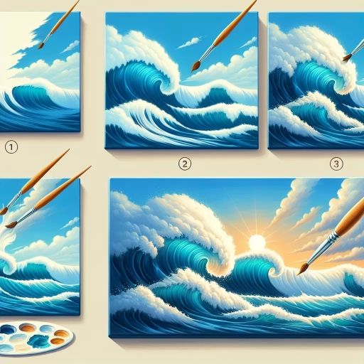 how to paint waves