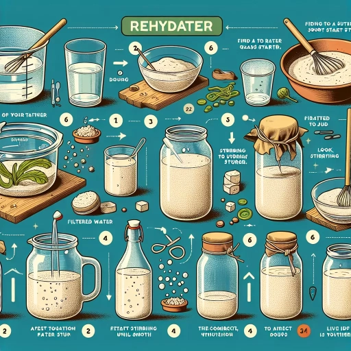 how to rehydrate sourdough starter