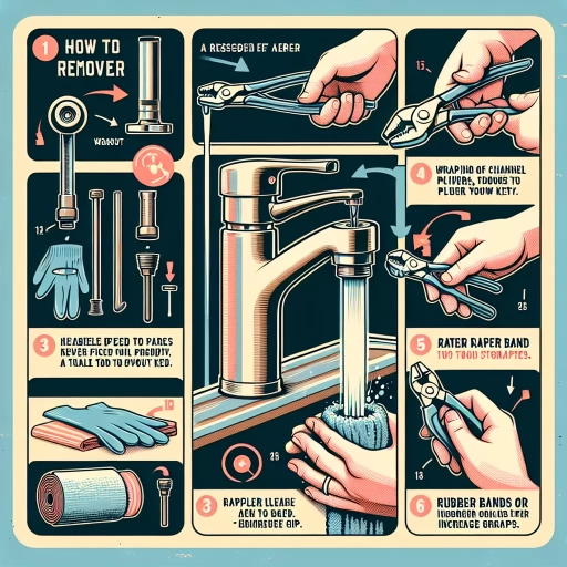 how to remove recessed faucet aerator without key