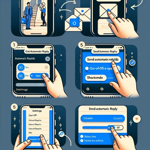 how to set up out of office in outlook app