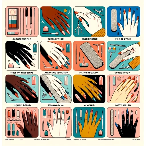 how to shape nails