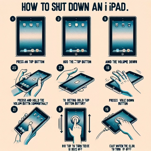 how to shut down ipad when screen is frozen
