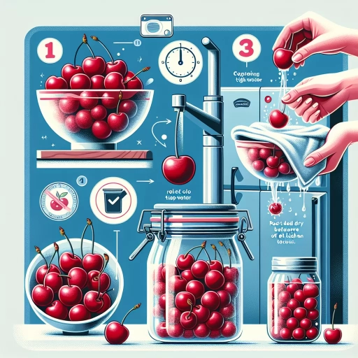 how to store cherries