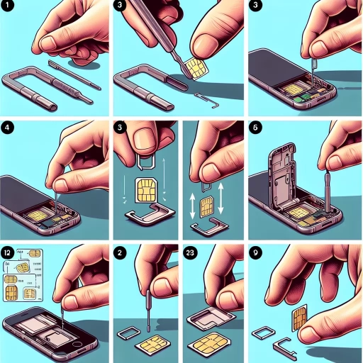 how to take out a sim card