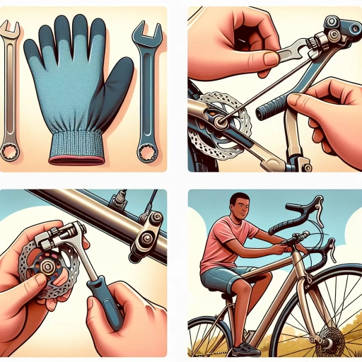 how to tighten bike brakes