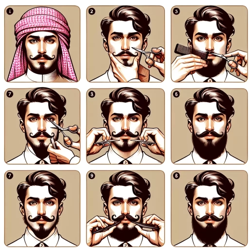 how to trim a moustache