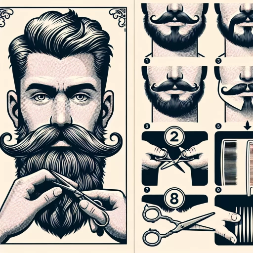 how to trim moustache
